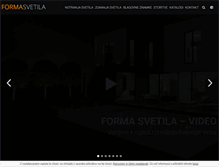 Tablet Screenshot of formasvetila.si